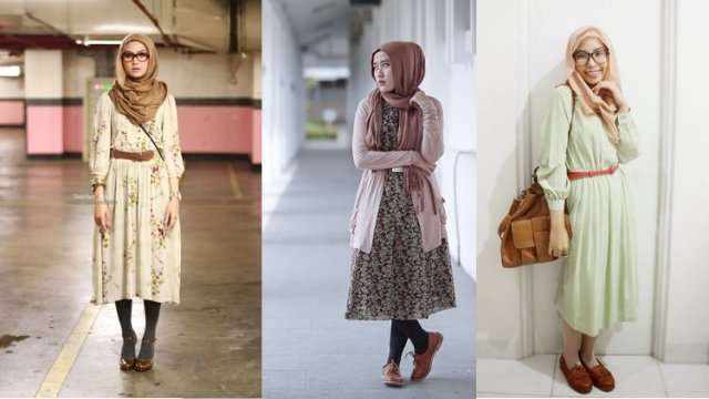Inspirasi Gaya Fashion  Hijab Retro Style All About Retro